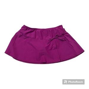 Magenta ocean dream collection swim silk swim skirt | NWT | Size 10
